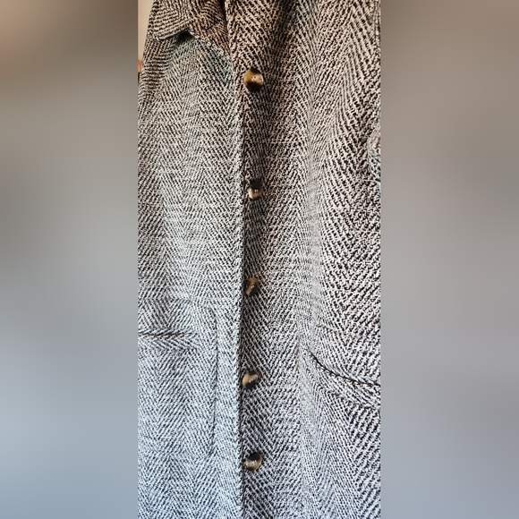 Oak & Fort Herringbone coat - Picture 4 of 7